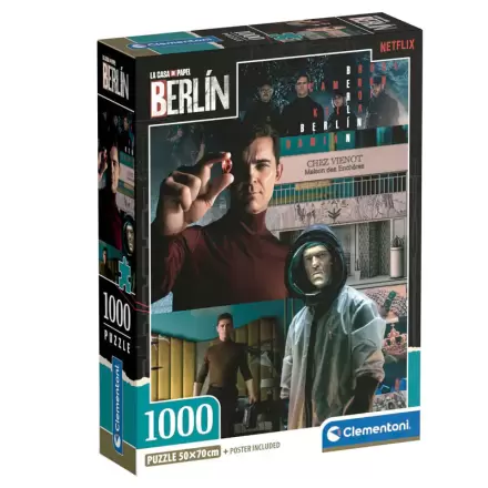 The Money Heist Berlin puzzle 1000pcs product photo