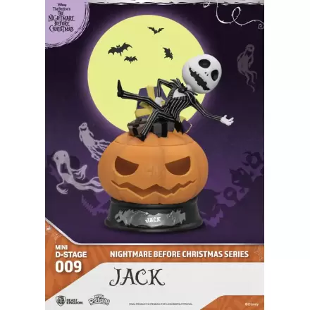 The Nightmare Before Christmas Mini Diorama Stage PVC Figure Jack 10 cm product photo