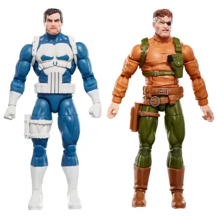 The Punisher Marvel Legends Gamerverse Action Figure 2-Pack Punisher & Nick Fury 15 cm product photo