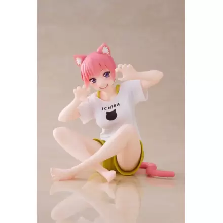 The Quintessential Quintuplets 2 PVC Statue Desktop Ichika Nakano Newley Written Cat Roomwear Ver. 13 cm product photo