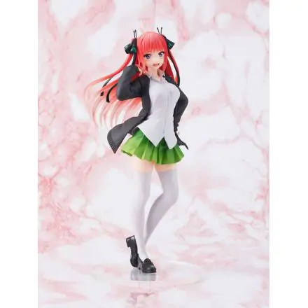 The Quintessential Quintuplets Coreful PVC Statue Nakano Nino Uniform Ver. 20 cm product photo