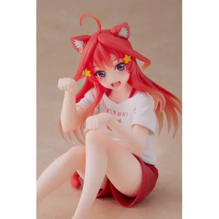 The Quintessential Quintuplets PVC Statue Desktop Itsuki Nakano Newley Written Cat Roomwear Ver. product photo