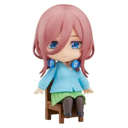 The Quintessential Quintuplets Movie Nendoroid Swacchao! Figure Miku Nakano 9 cm termékfotója