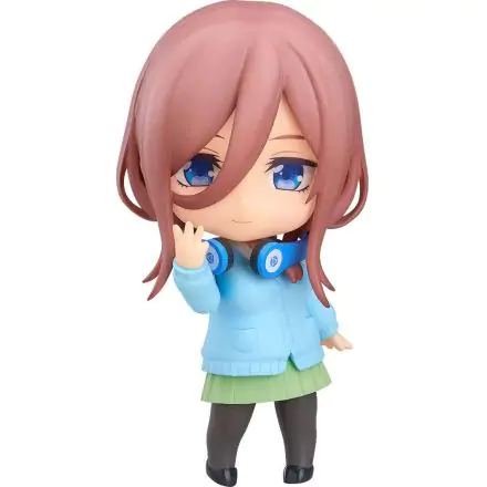 The Quintessential Quintuplets Nendoroid Action Figure Miku Nakano 10 cm product photo