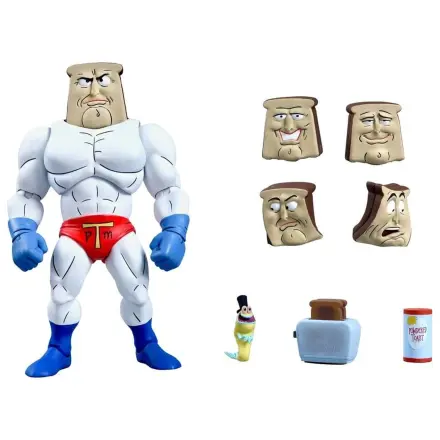 The Ren & Stimpy Show Action Figure Ultimate Powdered Toast Man 18 cm product photo