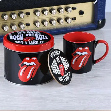 The Rolling Stones Mug with Coaster It's Only Rock N Roll product photo