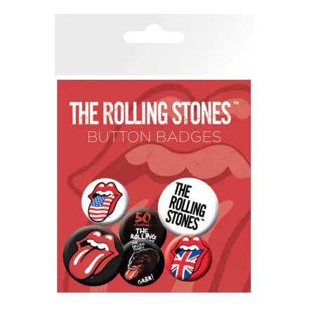 The Rolling Stones badge pack product photo