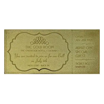 The Shining Replica Gyrosphere Collectible Ticket (gold plated) product photo