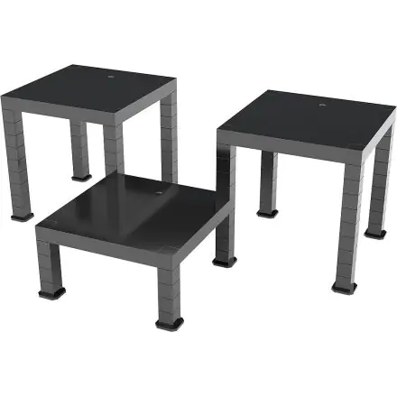 The Simple Stand for Figures & Models 3-Pack Build-On Type (Black) product photo