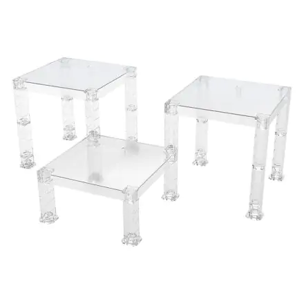 The Simple Stand for Figures & Models 3-Pack Build-On Type (Translucent) product photo