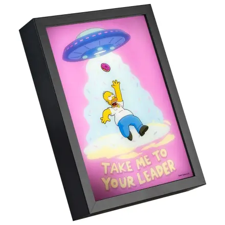 The Simpsons Framed LED Poster 20 x 28 cm product photo