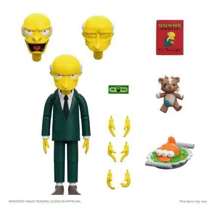 The Simpsons Ultimates Action Figure C. Montgomery Burns 18 cm product photo