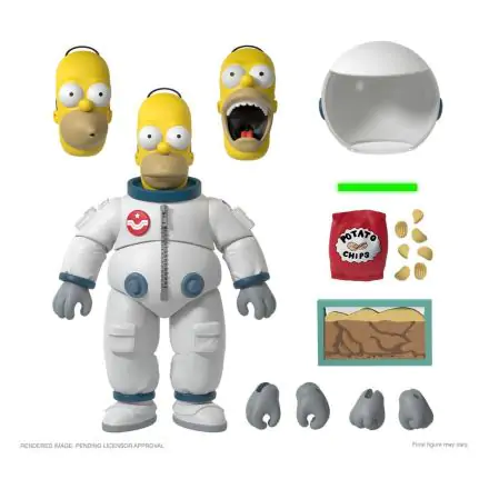 The Simpsons Ultimates Action Figure Deep Space Homer 18 cm product photo