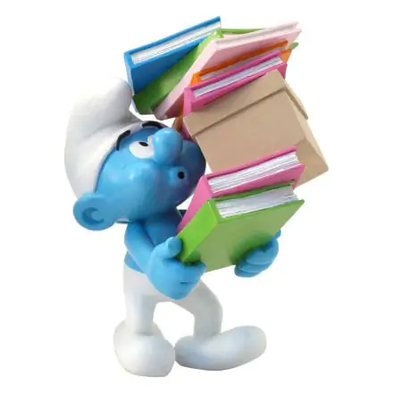 The Smurfs Collector Collection Statue Smurf Stack of Books 17 cm product photo