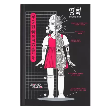 The Squid Game A5 premium notebook product photo