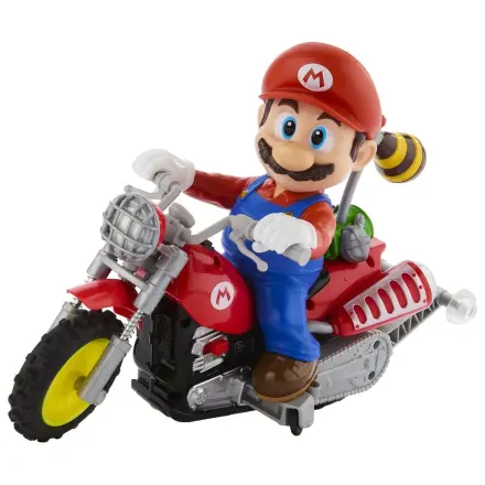 The Super Mario Galaxy Movie Hot Wheels RC Vehicle Mario Wheelie Motocross product photo