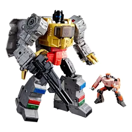 The Transformers: The Movie Studio Series Leader Class Action Figure Dinobot Grimlock & Autobot Wheelie 22 cm product photo