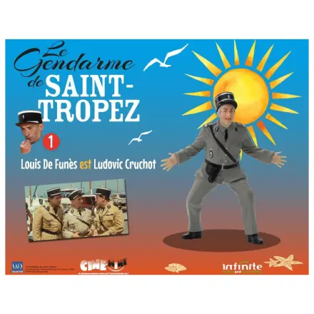 The Troops of St. Tropez Ludovic Cruchot Figure 10cm product photo