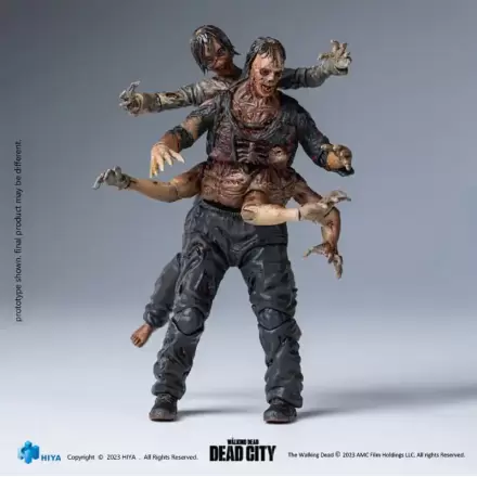 The Walking Dead Exquisite Mini Action Figure 1/18 Dead City Walker King 11 cm termékfotója