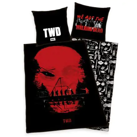 The Walking Dead Duvet Set Skull 135 x 200 cm / 80 x 80 cm product photo