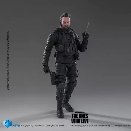 The Walking Dead: The Ones Who Lived Exquisite Mini Action Figure 1/18 Daryl Dixon Dark Eyes Walker 11 cm termékfotója