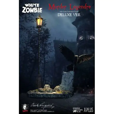 The White Zombie My Favourite Movie Diorama 1/6 Murder Legendre R.I.P. Gravestones and Lamp 30 cm product photo