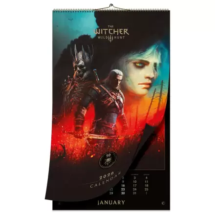 The Witcher 3: Wild Hunt Calendar 2026 10th Anniversary  product photo