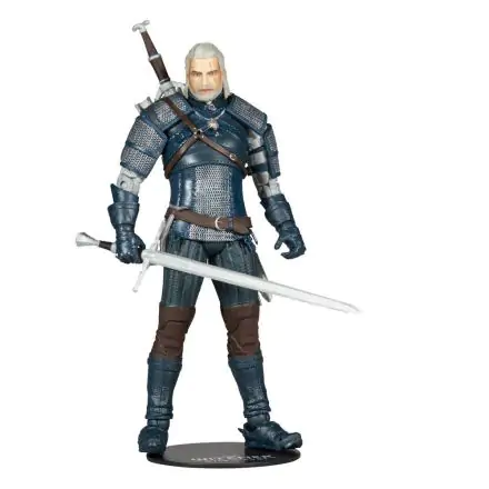 The Witcher Action Figure Geralt of Rivia (Viper Armor: Teal Dye) 18 cm product photo