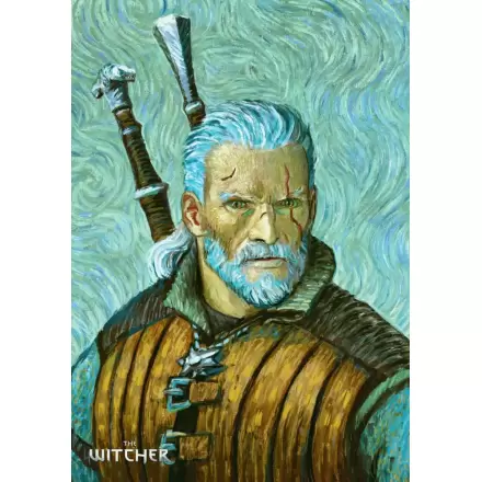 The Witcher III: Wild Hunt Game Art Chronicles Puzzle Geralt inspired by Vincent van Gogh  (1000 pieces) termékfotója