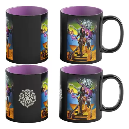 The Witcher III: Wild Hunt Game Art Chronicles Heat Change Mug Yennefer inspired by Salvador Dali 450 ml termékfotója