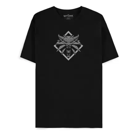 The Witcher T-Shirt Wolf Medallion termékfotója