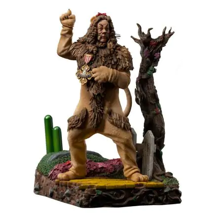 The Wizard of Oz Deluxe Art Scale Statue 1/10 Cowardly Lion 20 cm termékfotója