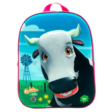 The Zenon Farm Lola Cow 3D backpack with sound and lights 32cm product photo