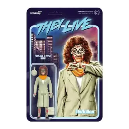 They Live ReAction Action Figure Wave 02 Female Ghoul (Glow) 10 cm termékfotója