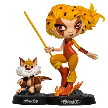 Thundercats Cheetara and Snarf Mini Co figure 13cm product photo