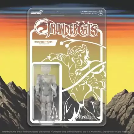 Thundercats ReAction Action Figure Tygra (Clear) 10 cm termékfotója