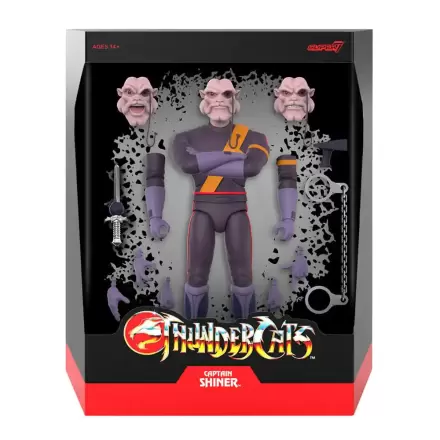 Thundercats Ultimates Action Figure Captain Shiner Wave 8 18 cm termékfotója