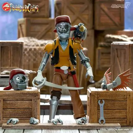 Thundercats Ultimates Action Figure Wave 3 Captain Cracker the Robotic Pirate Scoundrel 18 cm product photo