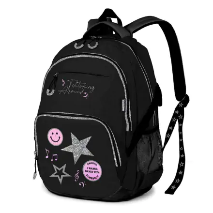 Tik Tok Starlight Black backpack 44cm product photo