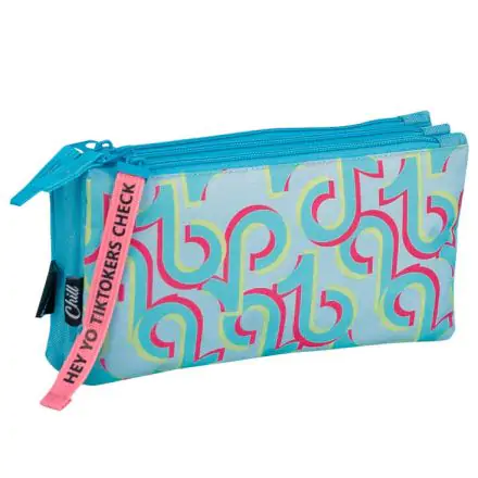 Tiktokers Challenge triple pencil case product photo