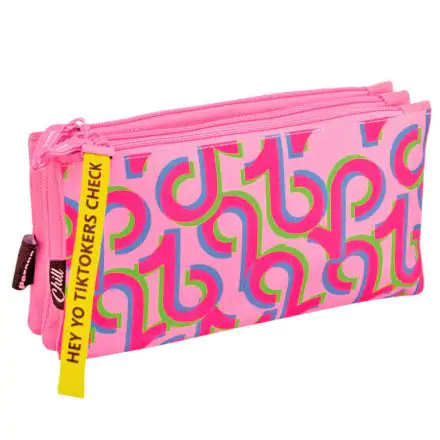 Tiktokers Duets triple pencil case product photo