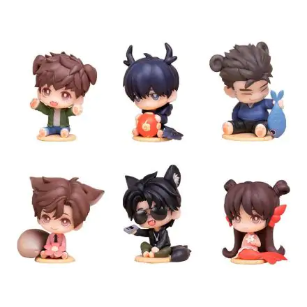 Time Raiders ChiBi Figures 6-Pack Cute Animal 5 - 6 cm product photo