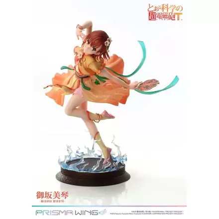 To Aru Kagaku no Railgun Prisma Wing PVC Statue 1/7 Misaka Mikoto 22 cm termékfotója