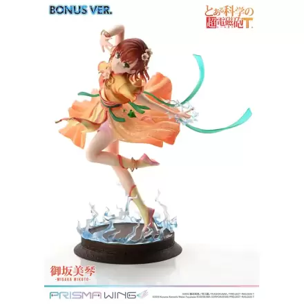 To Aru Kagaku no Railgun Prisma Wing PVC Statue 1/7 Misaka Mikoto Bonus Version 22 cm product photo