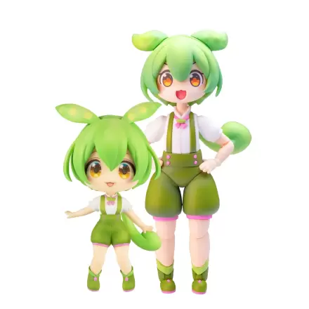 Tohoku Zunko Plastic Model Kit 1/12 Plafia Zundamon Mini Figure Set 10 cm product photo