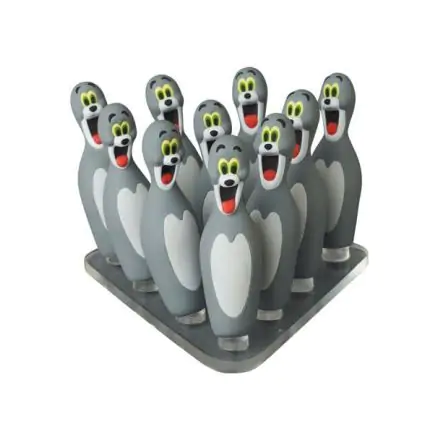 Tom & Jerry UDF Series 3 Mini Figure Tom (Bowling Pins) 8 cm product photo