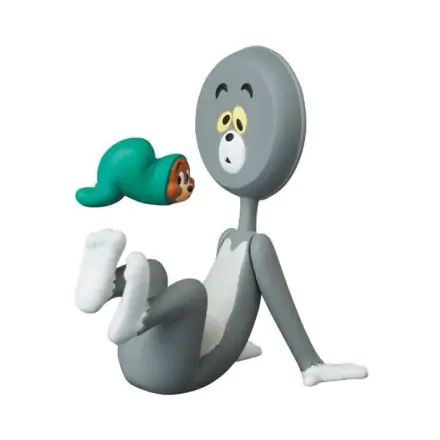 Tom & Jerry UDF Series 3 Mini Figure Tom (Head In The Shape Of The Pan) & Jerry (In The Vinyl Hose) 4 - 9 cm product photo