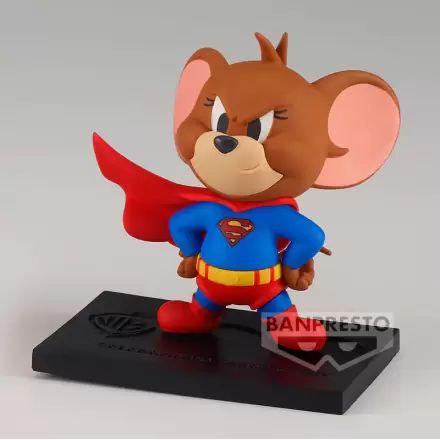 Tom and Jerry 100th Anniversary Warner Bross Jerry as Superman figure 6cm product photo