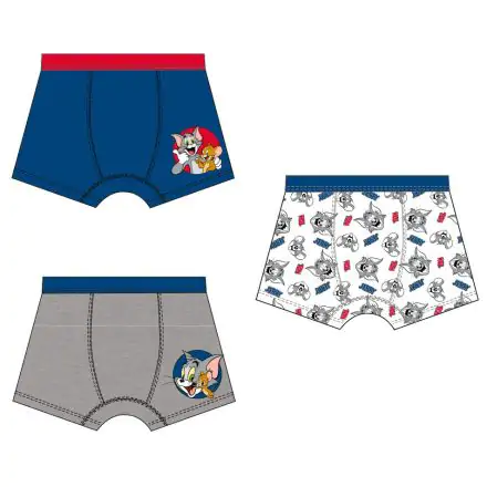 Tom and Jerry Kids' Boxer Shorts 3-Pack 122/128 cm product photo