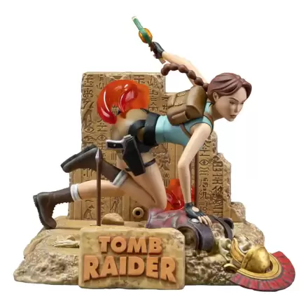 Tomb Raider 1996 PVC Statue Lara Croft Classic Era 17 cm termékfotója